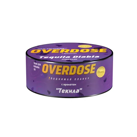 Табак Overdose 25г Tequila Diabla M