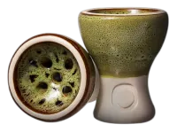 Чаша каменная Utopia Mot Glaze Green