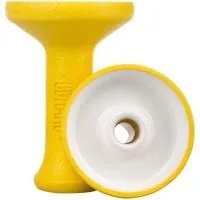 Чаша глиняная Облако Mono Phunnel M (Желтый с белой)