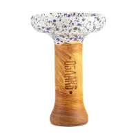 Чаша глиняная Облако Phunnel M Glaze (Белый в точку)