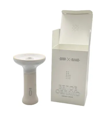 Чаша глиняная Облако ДУША Белая Phunnel M