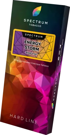 Табак для кальяна Spectrum Hard Line 100г Energy Storm М купить оптом