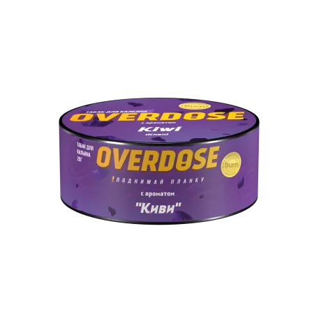 Табак Overdose 25г Kiwi M