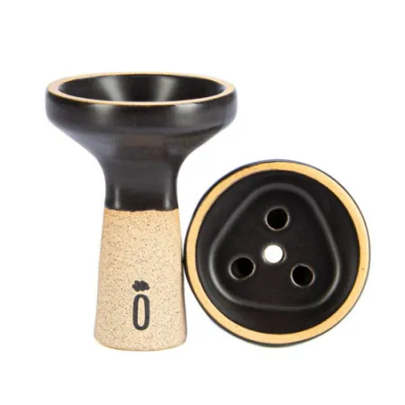 Чаша глиняная Облако Trio Black Черный матовый