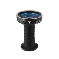 Чаша глиняная Alpha Hookah Wave Phunnel Black Arctic