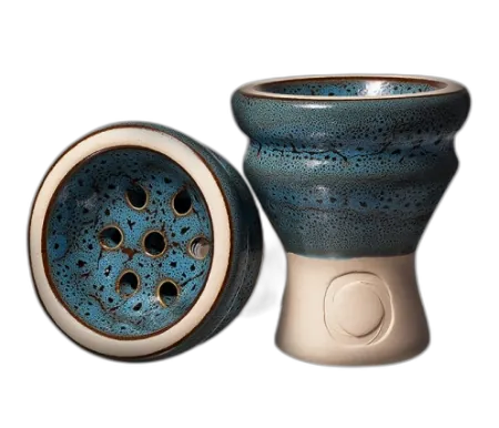 Чаша глиняная Utopia Сирийка (Ishtar Glaze Blue)