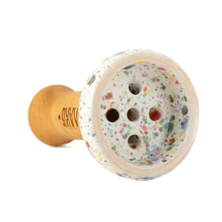 Чаша глиняная Облако Black Glaze (Скитлз)