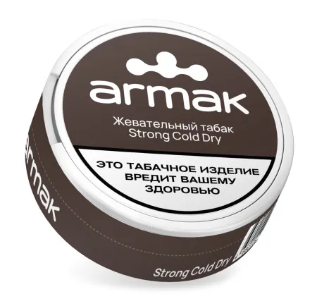 Жевательный табак Armak 9гр Cold Dry Strong M