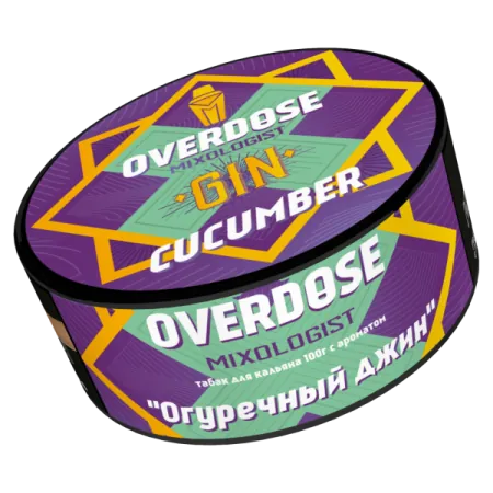Табак Overdose 100г Gin Cucumber M