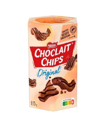 Шоколадные хлопья Nestle Choclait Chips 115г Original