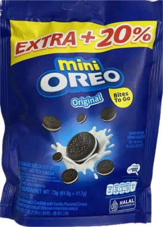 Печенье Oreo Mini 73г Vanilla Cream