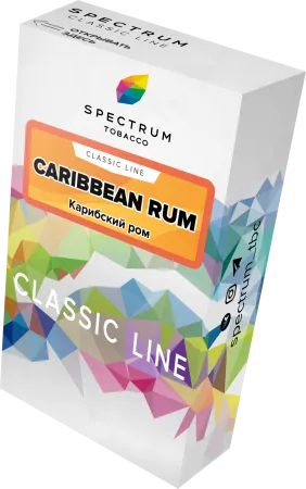 Табак Spectrum 40г Caribbean Rum M