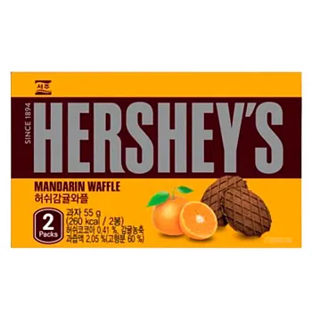 Вафли Hershey's 55г Mandarin