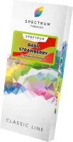 Табак Spectrum 100г Basil Strawberry M