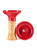 Чаша глиняная Облако Phunnel M Glaze (Красный в точку)