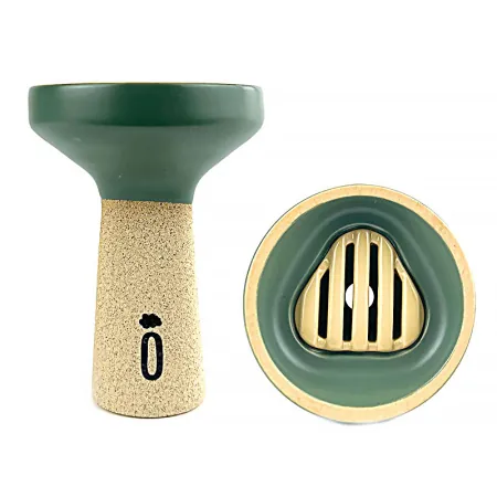 Чаша глиняная Облако Trio Line Зеленый матовый