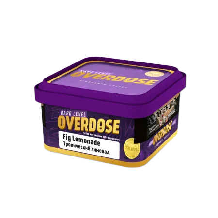 Табак Overdose 200г Fig Lemonade M !