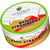 Табак Spectrum 25г Basil Strawberry M