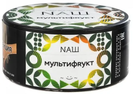 Табак Nаш 100г МУЛЬТИФRУКТ M
