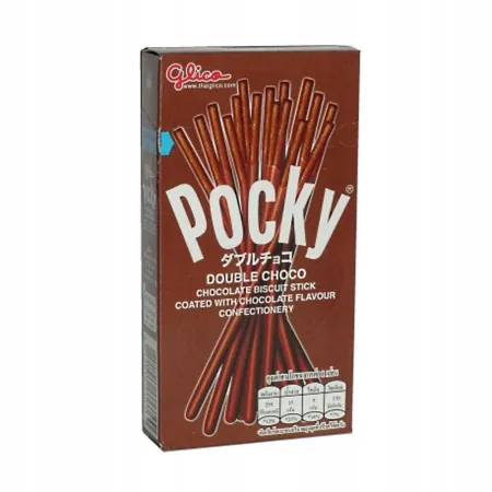Бисквитные палочки Pocky 47г Double Choco