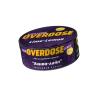 Табак Overdose 25г Lime-Lemon M
