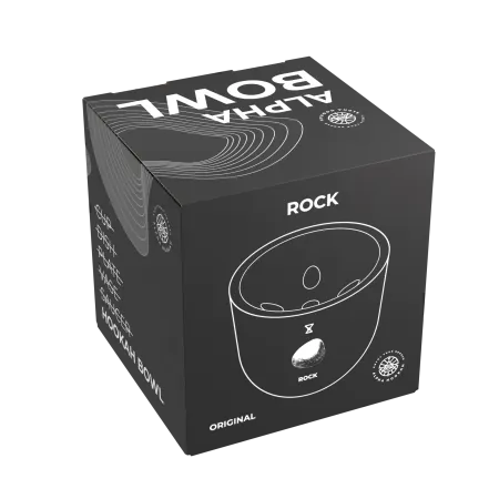 Чаша глиняная Alpha Hookah Rock Black