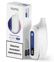 Одноразовая электронная сигарета Plonq Plus Max 6000 Черника Малина M