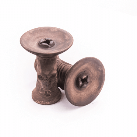 Чаша глиняная Vintage Alien Flat (MASK Dark)