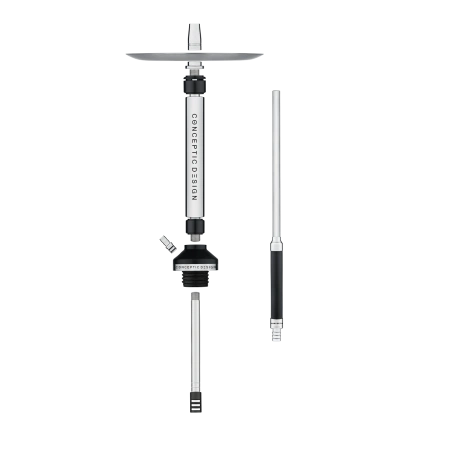 Кальян Conceptic Design Base Steel (Шахта) !