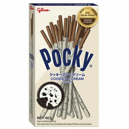 Бисквитные палочки Pocky 40г Cookies & Cream